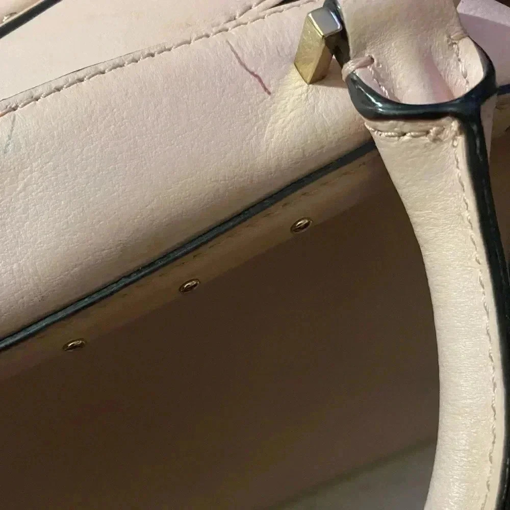 Kate spade pink leather satchel handbag - Picture 12 of 12